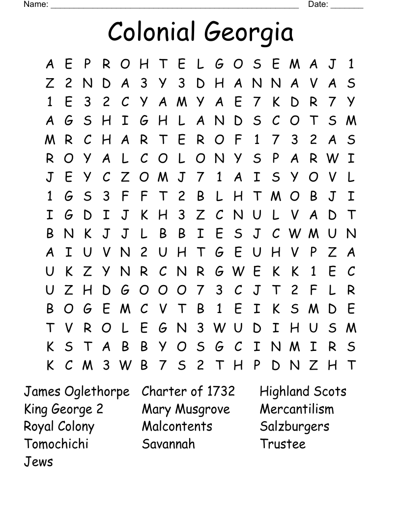 The Colony of Word Search WordMint