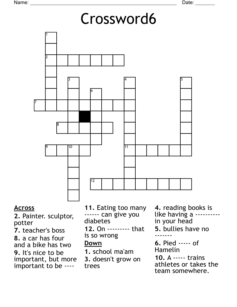 Crossword6 WordMint