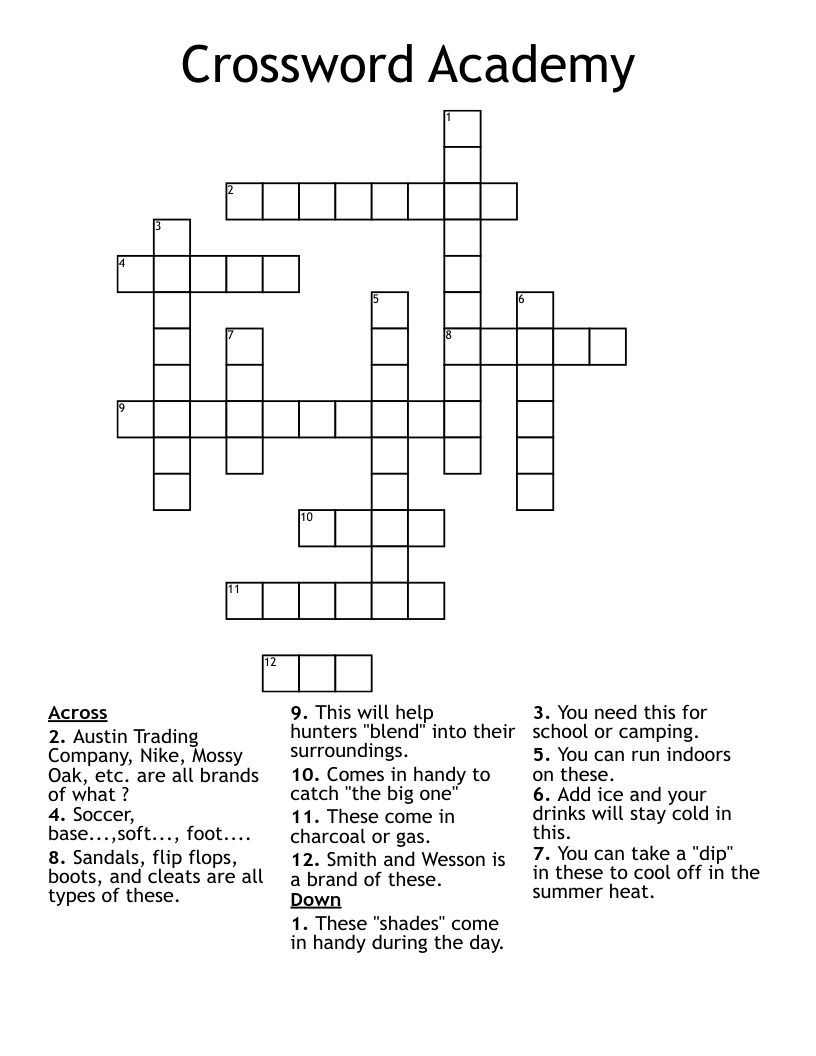 Crossword Academy WordMint