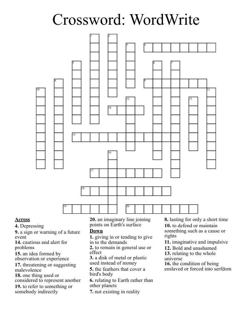 Crossword WordWrite WordMint
