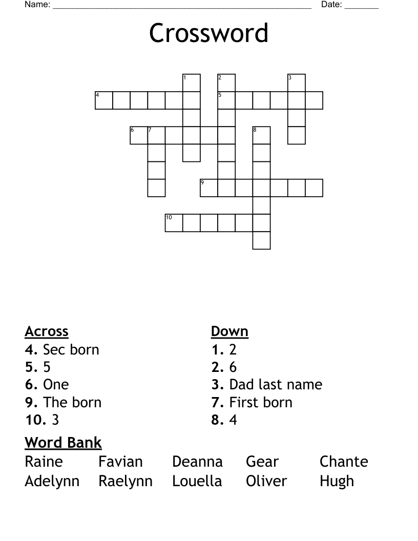 Crossword WordMint