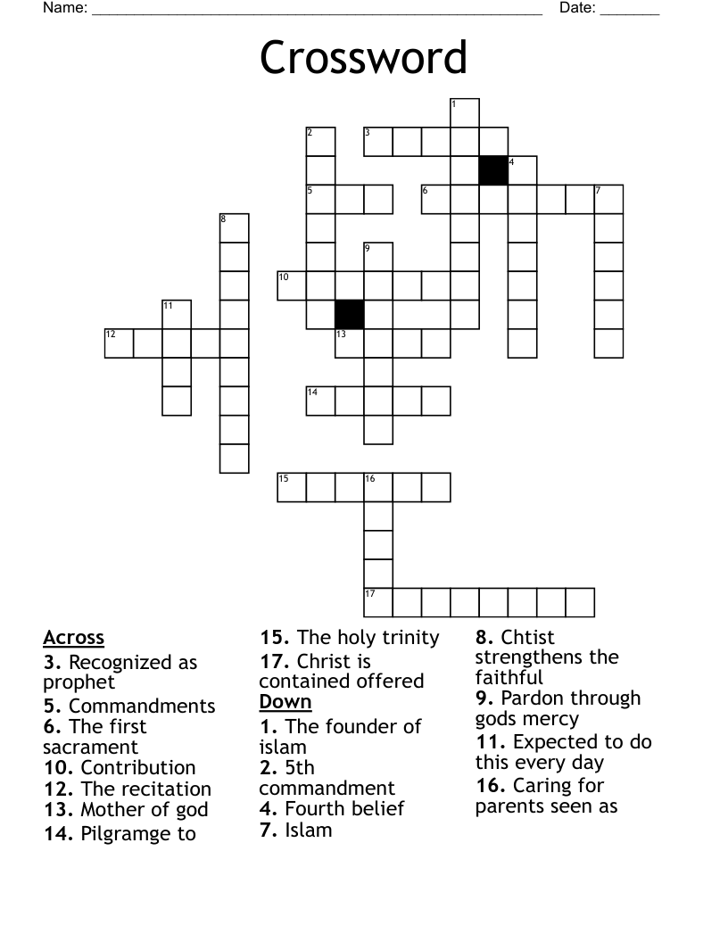 Crossword WordMint