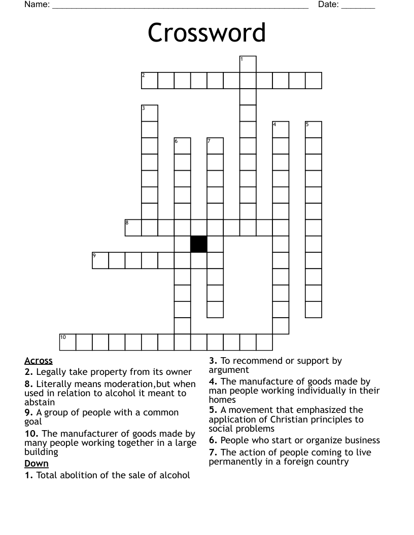 Crossword WordMint