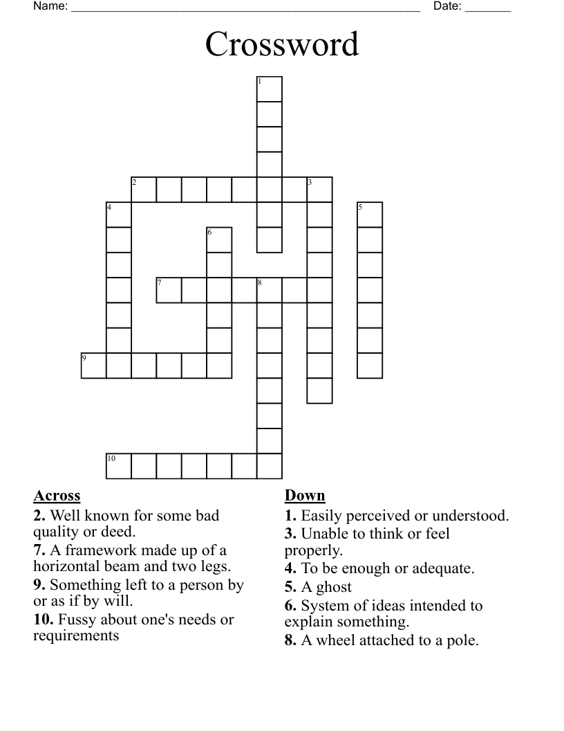 Crossword WordMint