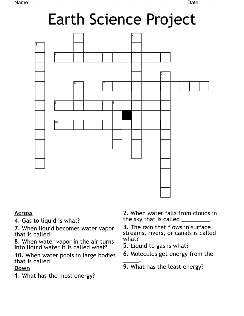 Light Tube Gas Crossword
