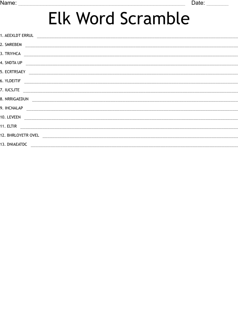 Elk Horn Crossword Clue 53 Chestnut Horse Crossword Clue
