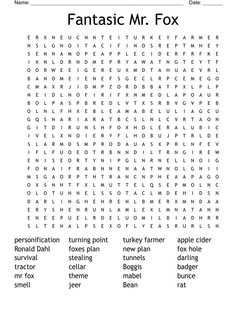 Kids Club Word Search WordMint