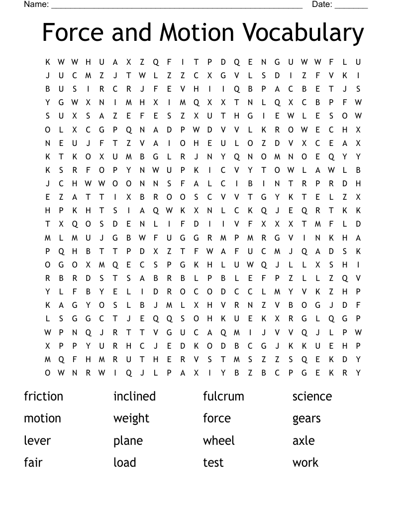 Science Vocabulary Bingo Cards WordMint
