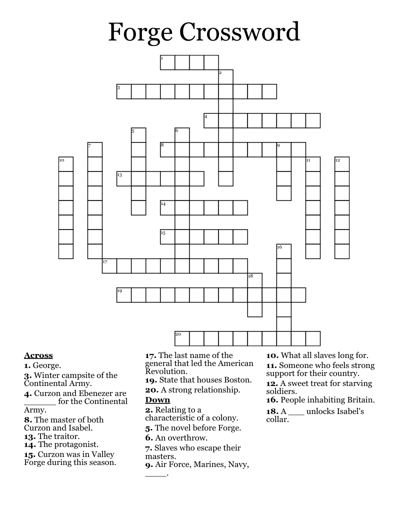 Crossword WordMint
