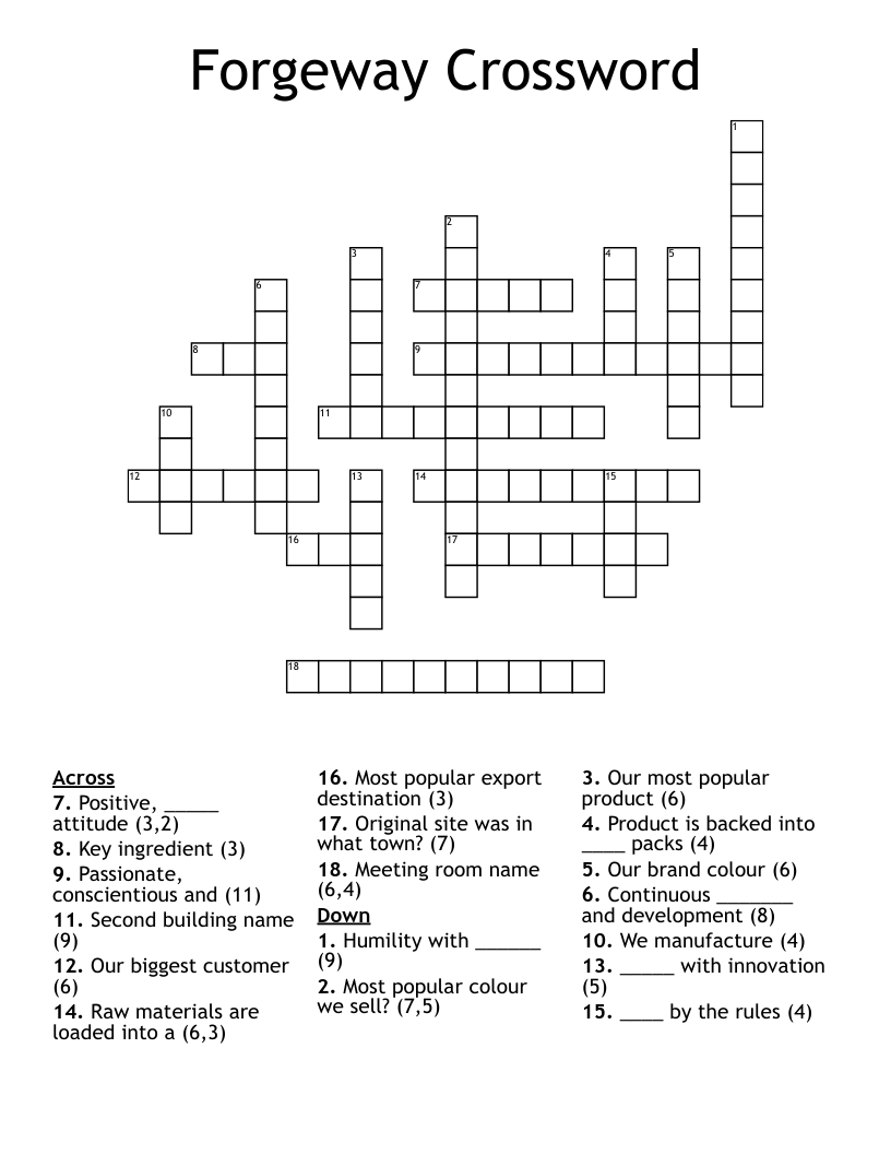 Crossword WordMint