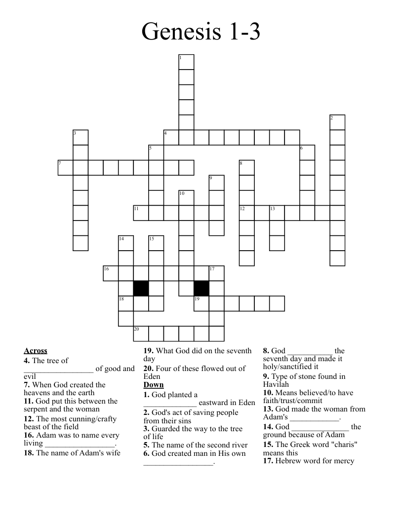 53 Grandson Of Adam And Eve Daily Themed Crossword Daily Crossword Clue