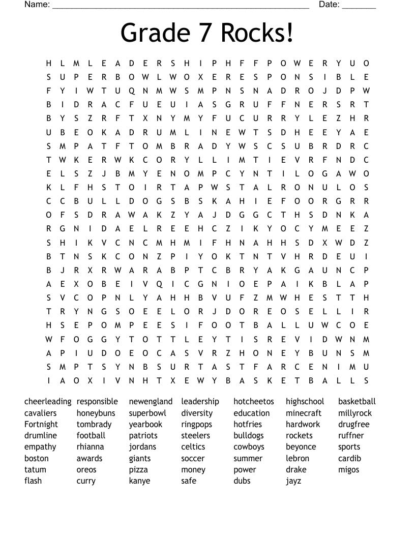 FAMOUS Word Scramble WordMint