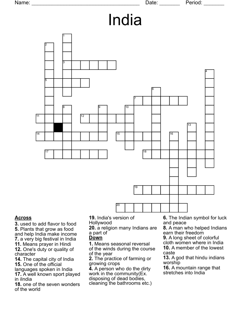 Holi Festival Word Search WordMint