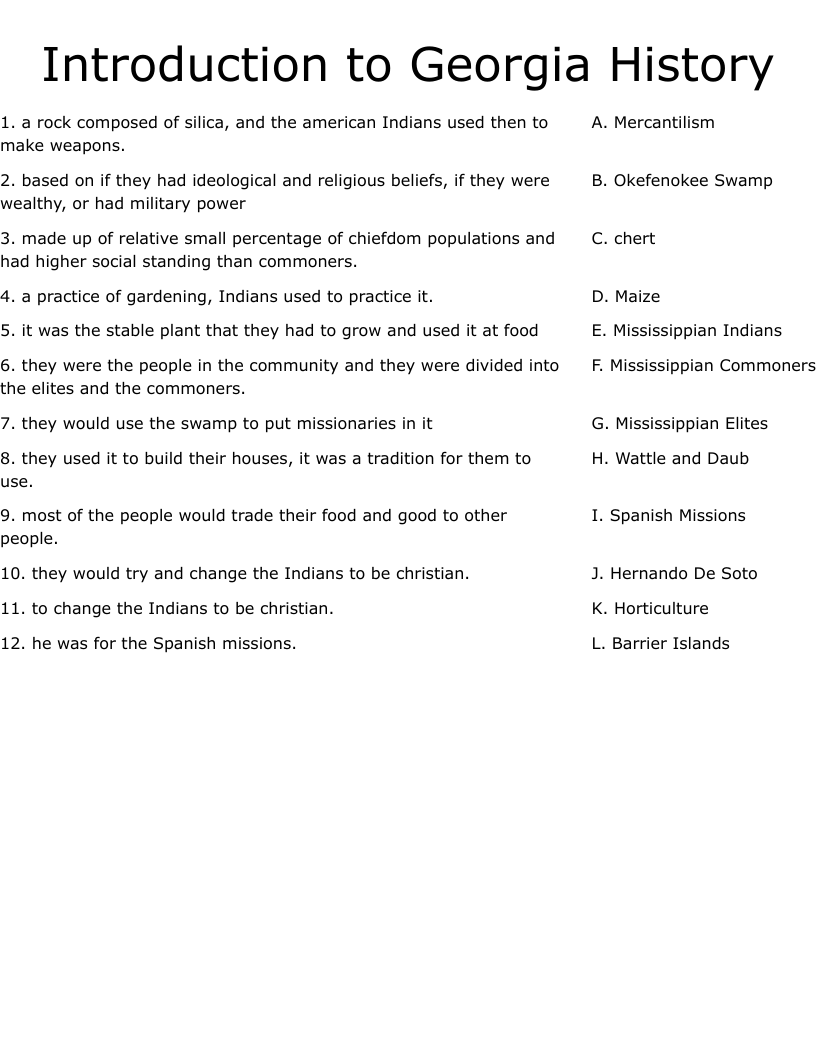 Introduction to History Worksheet WordMint