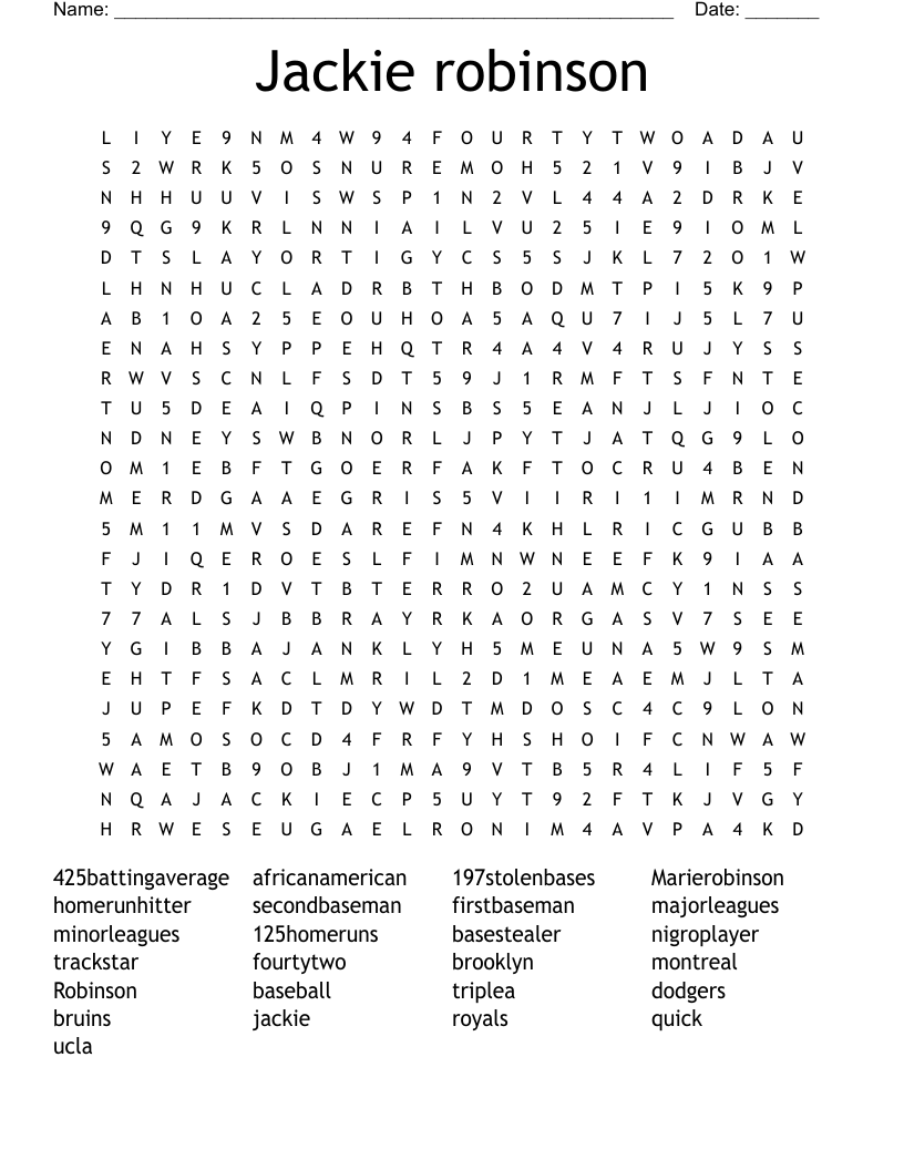Jackie Robinson Commonlit Answer Key / Similar to The Great Grizzley