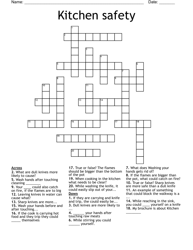 Kitchen Sink Washing Aid Crossword I Hate Being Bored