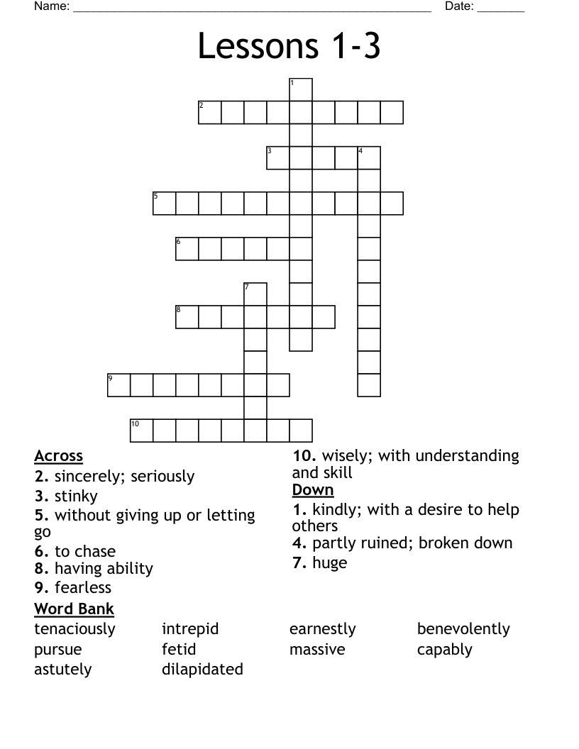 Vocabulary Quiz 1 Worksheet WordMint
