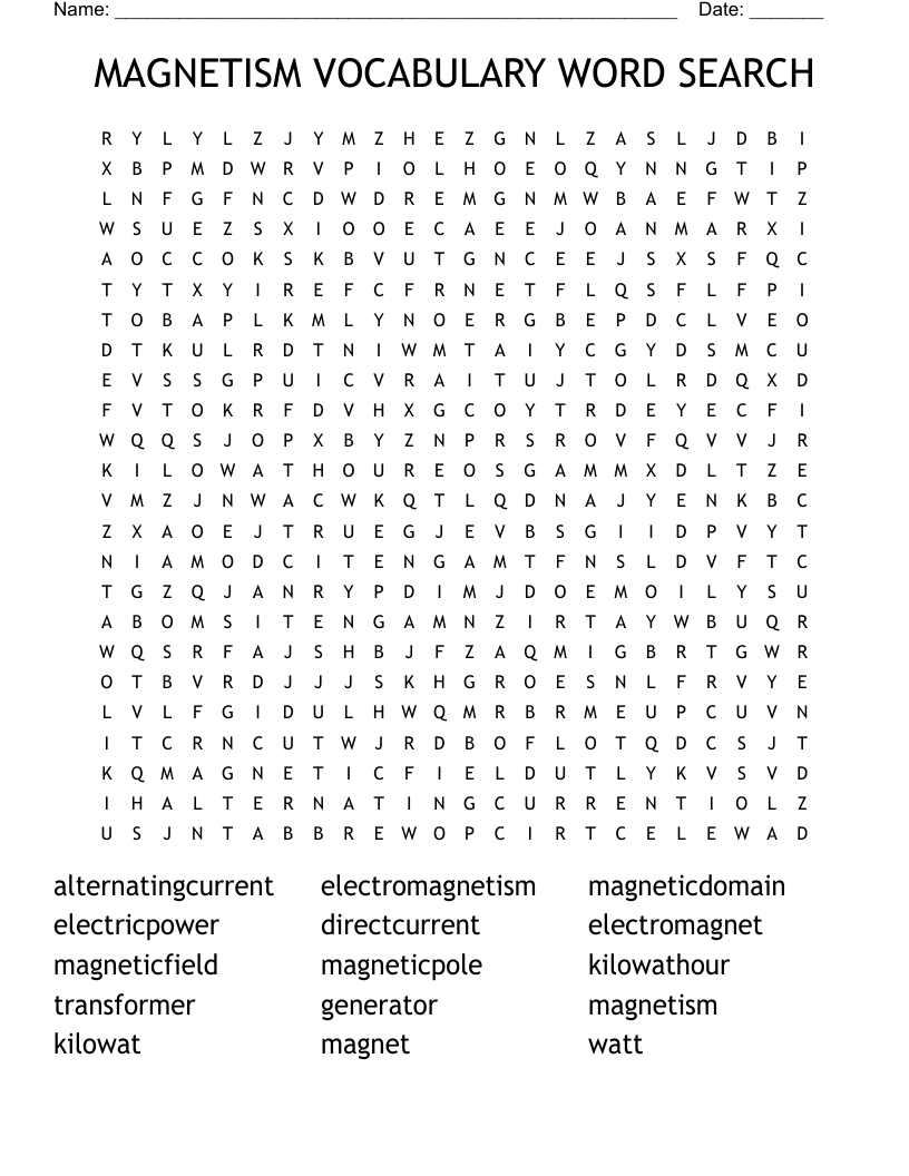 VOCABULARY WORD SEARCH WordMint