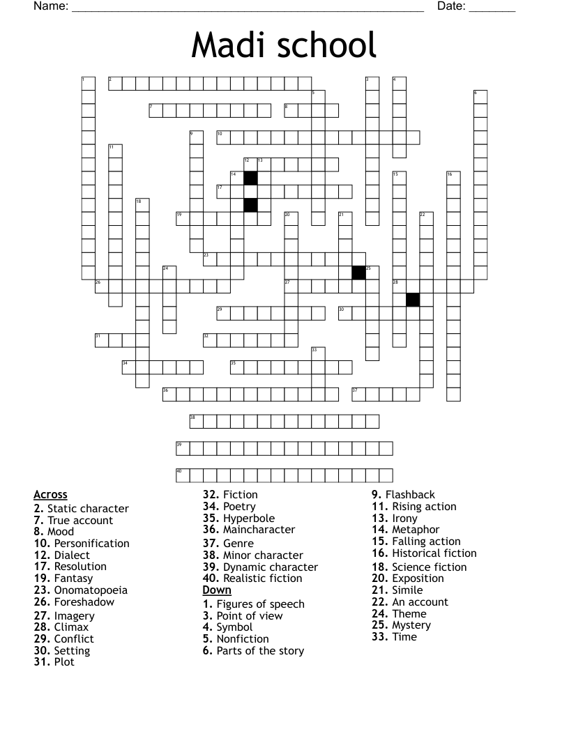 8th Grade English Word Search - WordMint