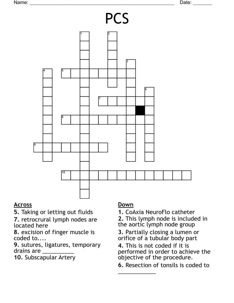 PCS Crossword WordMint