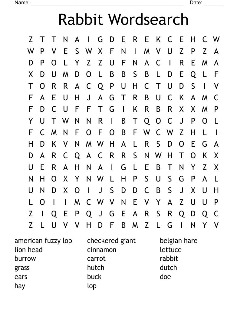 4H Word Scramble WordMint