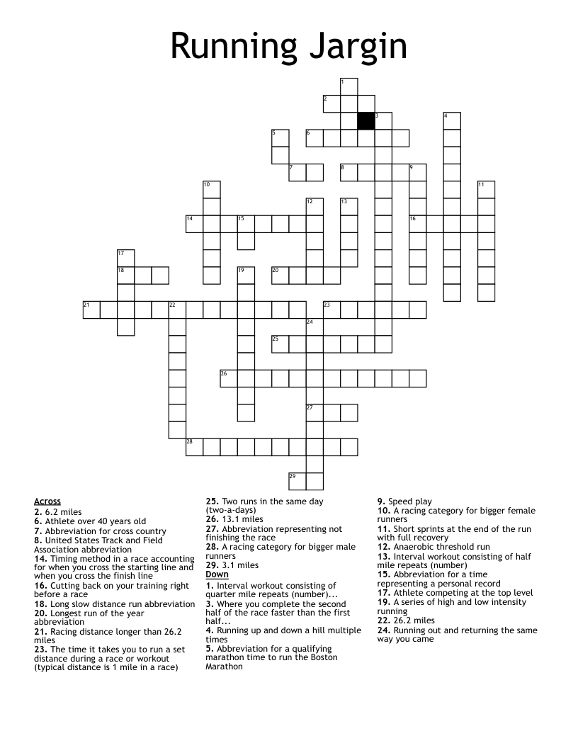 √ Jogging Crossword Clue Precise Synonyms Crossword Many other