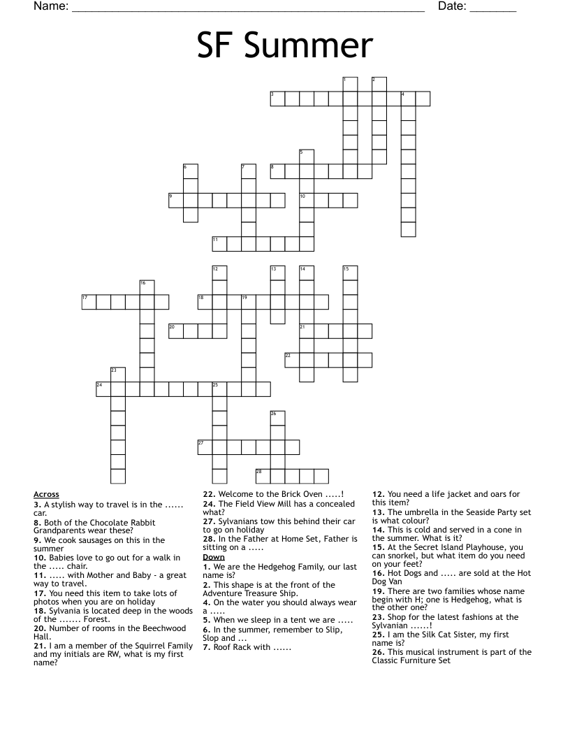 Happy Holidays Crossword WordMint
