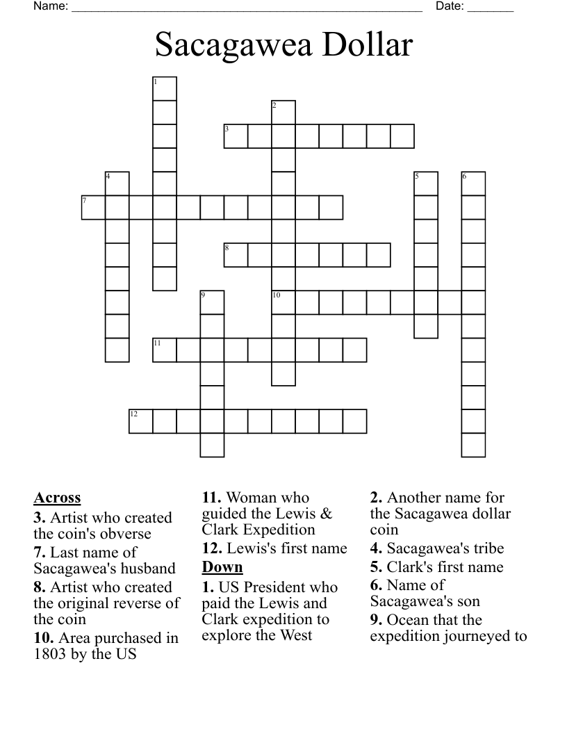 Northwest Passage Crossword WordMint