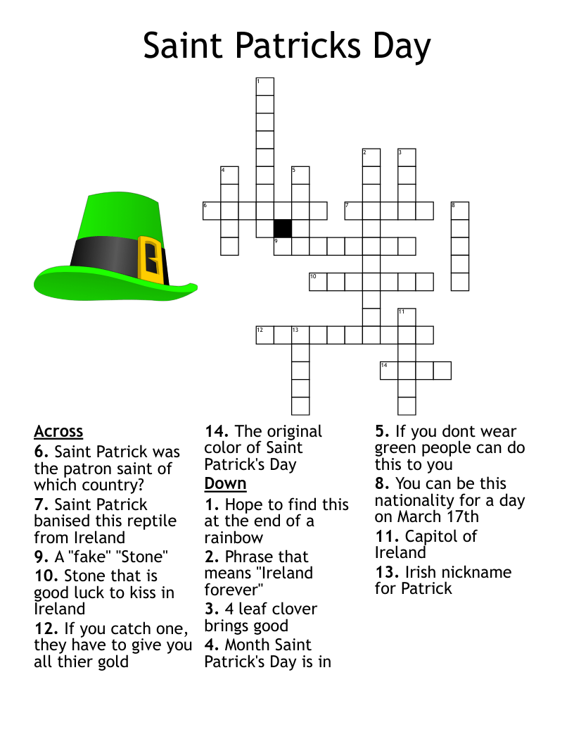 March Crossword - WordMint