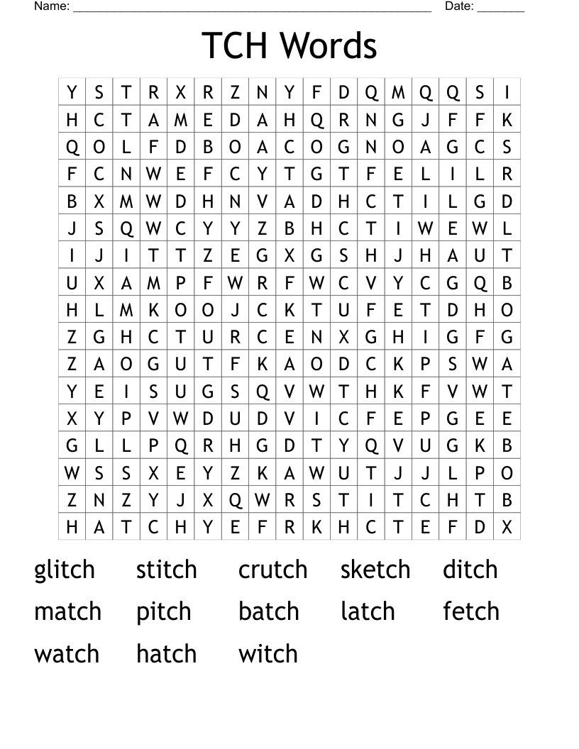 Week 2 Word Search WordMint