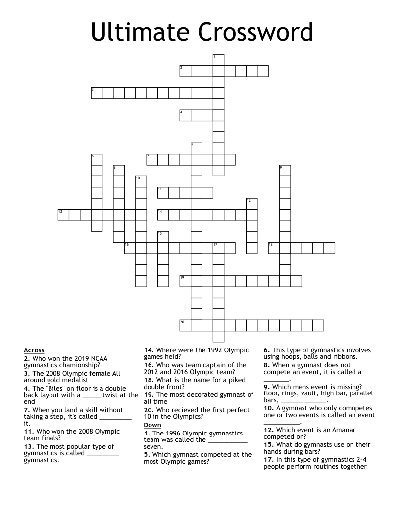 Ultimate Crossword WordMint