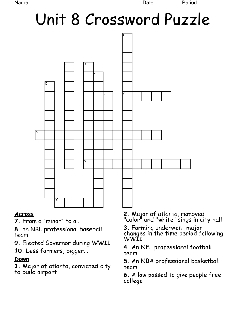 ATLANTA BRAVES WORD SEARCH WordMint