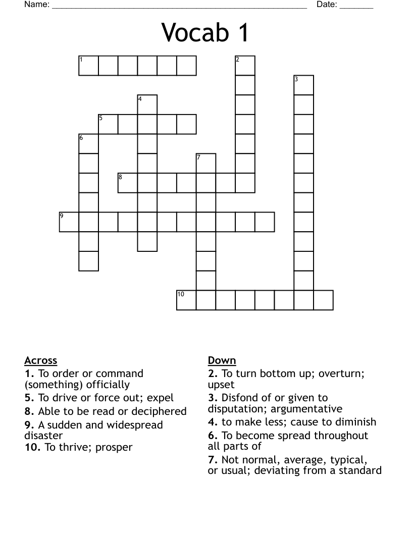 Choices Crossword WordMint
