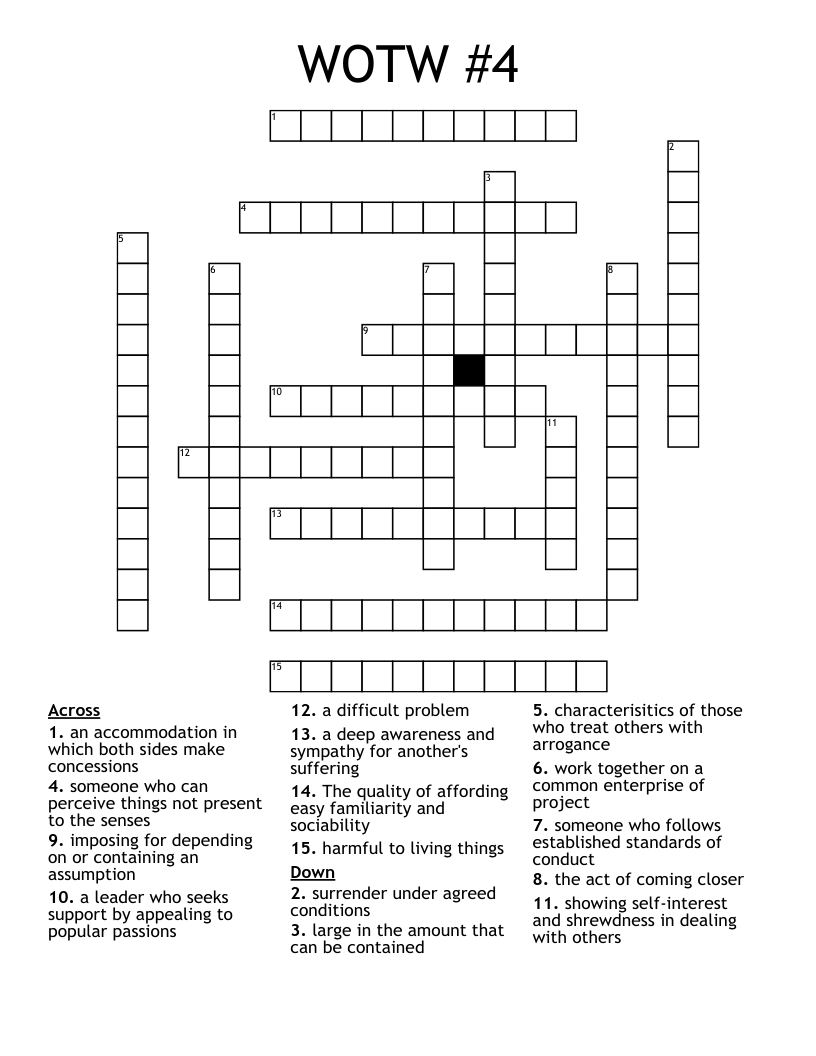 ACT WORDS Word Search WordMint