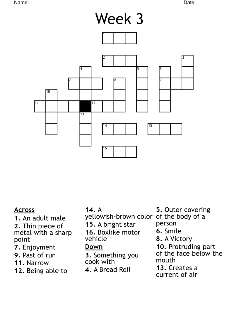 Thin and bony quality crossword puzzle clues