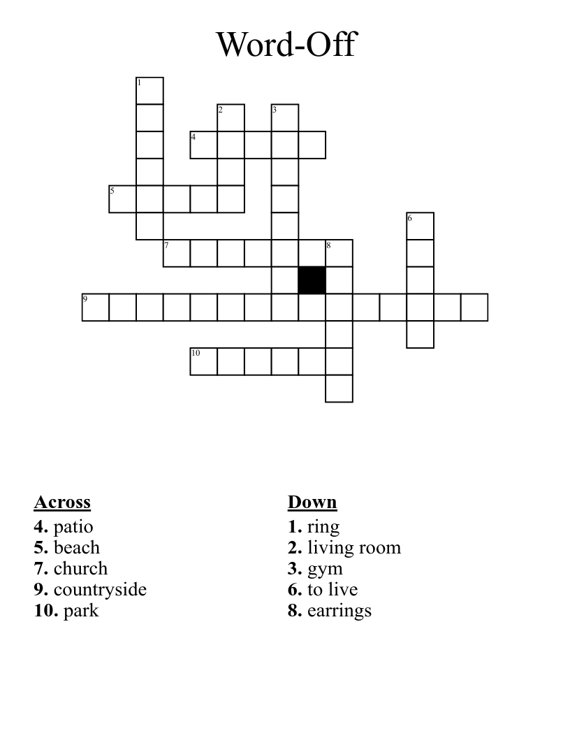 WordOff Crossword WordMint