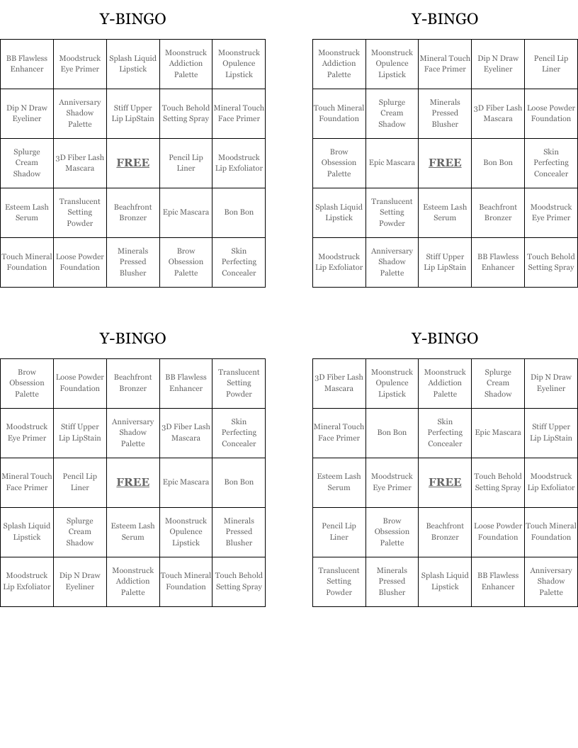 All girly thing's Word Search WordMint