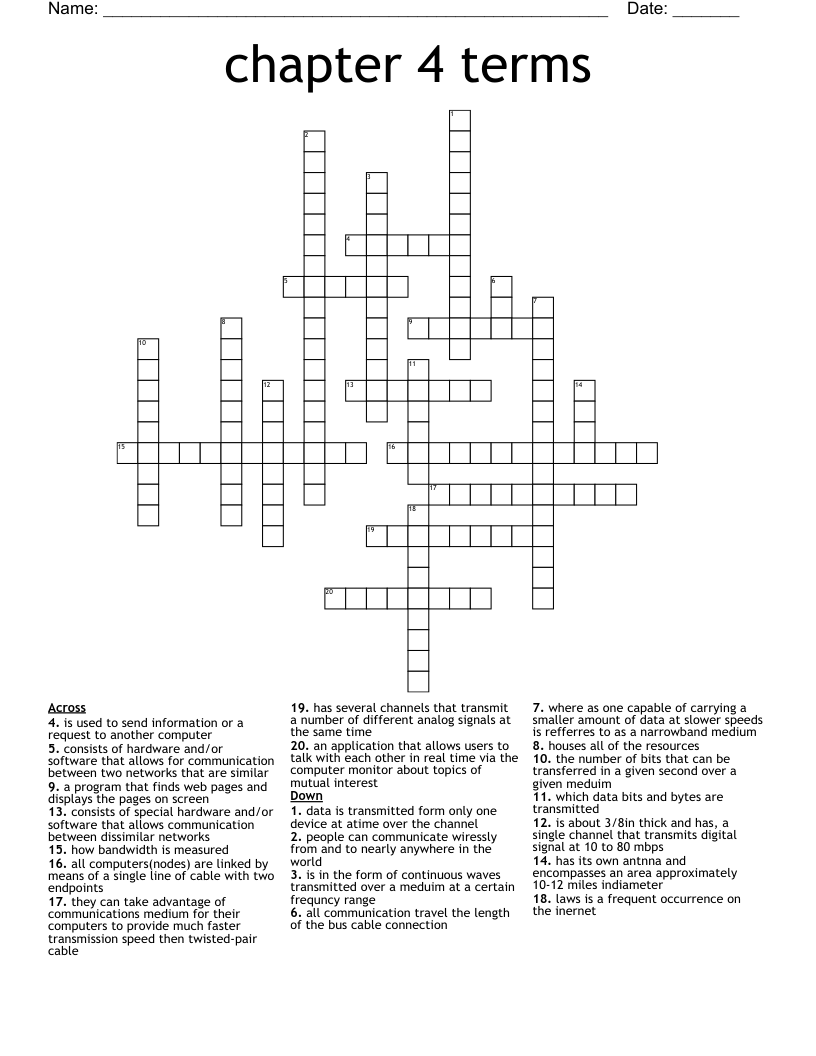operating system Crossword WordMint
