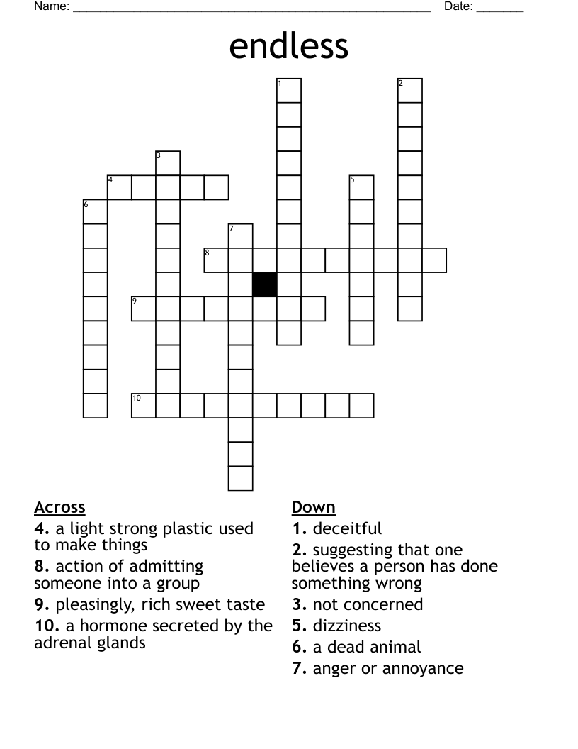 endless Crossword WordMint