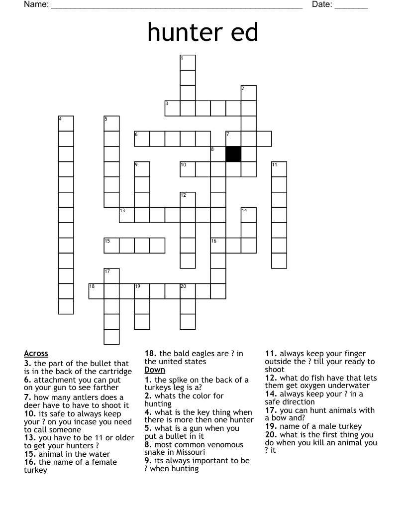 hunter of fish crossword helpsafetysirengasdetector