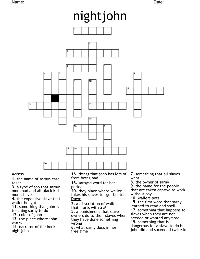 Come Crossword Puzzle WordMint