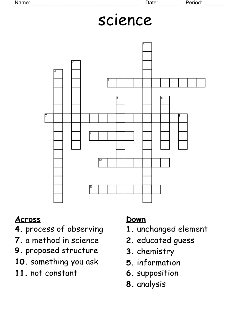 Scientific Inquiry Word Search WordMint