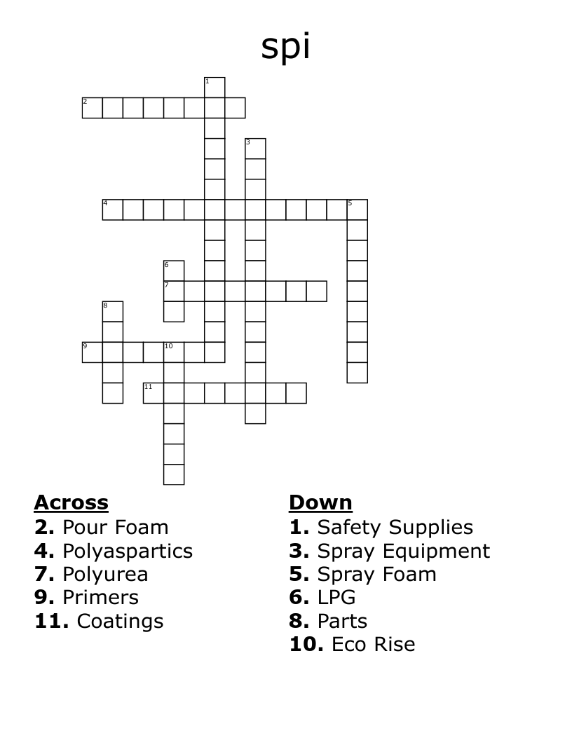 spi Crossword WordMint