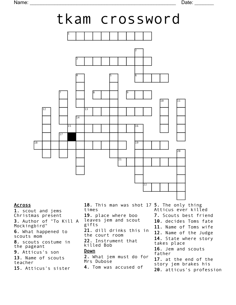 Crossword Answers Word Search WordMint