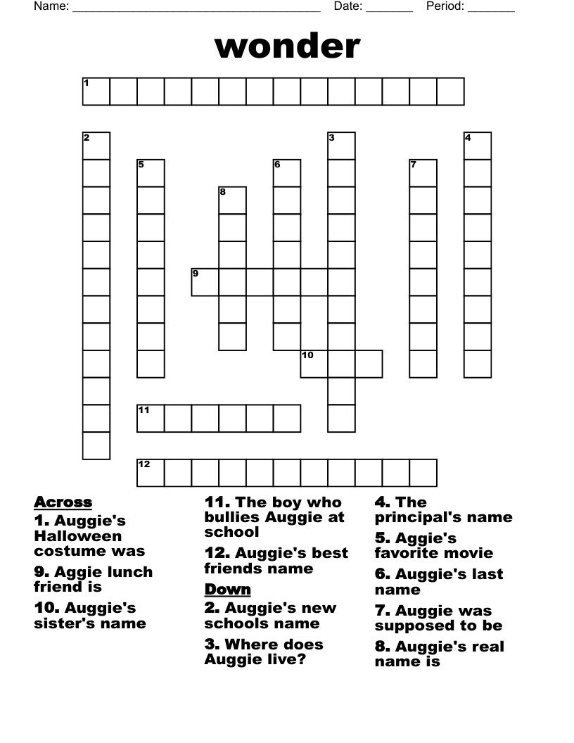 wonder Crossword WordMint(03)