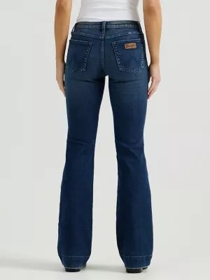 Fantastic Wholesale Prices Women's Jeans Bottom Trousers Casual High Waist Stretch Denim Wide