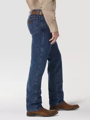 Men's Wrangler® PBR® Slim Fit Jean Dark Wash Denim Wrangler®
