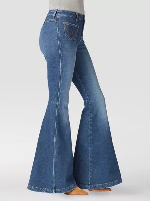 Total 65+ imagen wrangler womens flare jeans Abzlocal.mx
