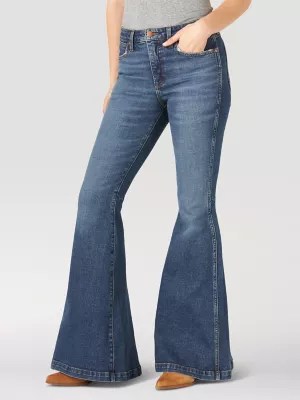 The Wrangler Retro® Premium Jean Women's High Rise Trumpet Flare