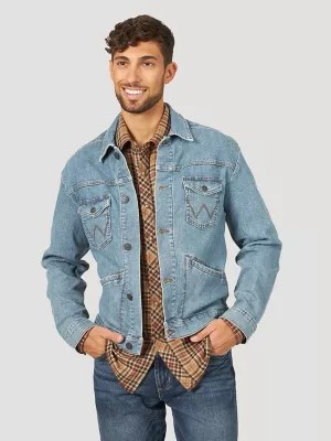 Men's Wrangler Retro Premium® Unlined Western Denim Jacket Wrangler®